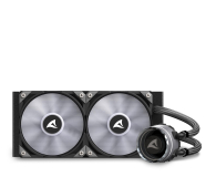 Sharkoon S80 ARGB AIO 240 2x120mm 4044951038008 - 1370215 - zdjęcie 3